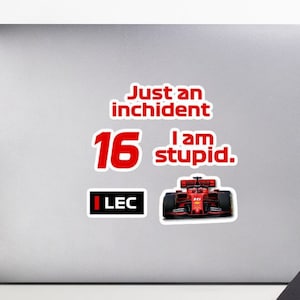 Charles Leclerc F1 Sticker Pack/ Ferrari F1 Team/ Racing/ Motorsport/