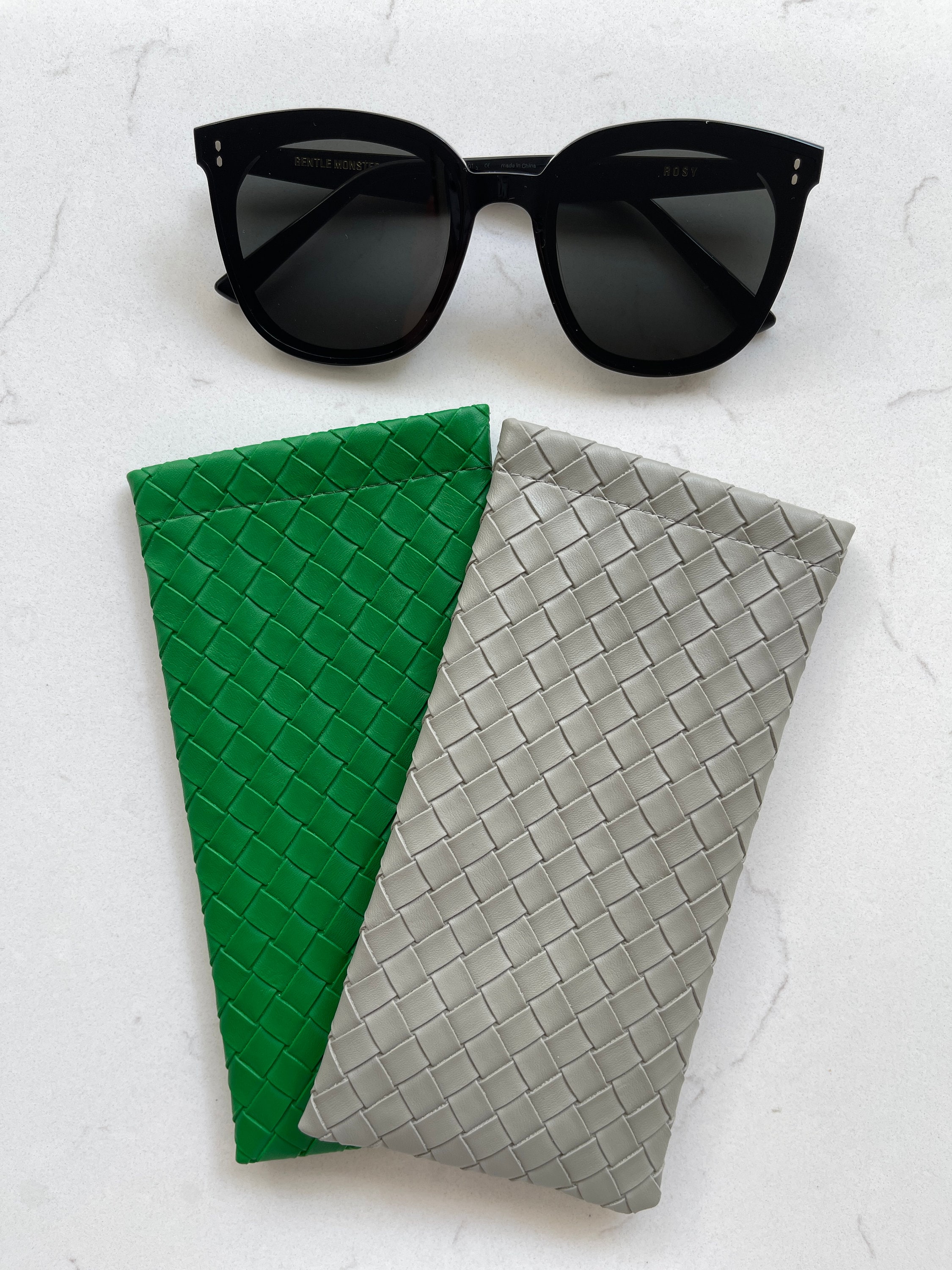 Bottega Veneta® Men's Sunglasses Case in Parakeet. Shop online now.