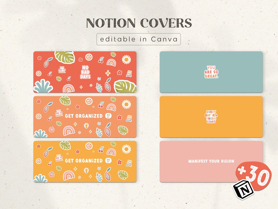 Notion Covers Bundle 30 Notion Covers To Customize Your Notion Etsy Notion Covers Bundle 30 Notion Covers To Customize Your Notion Etsy