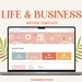 Notion Template Life and Business Planner | Notion Template Business | Notion Template All in one, Branding, Marketing, Habits, Finances 