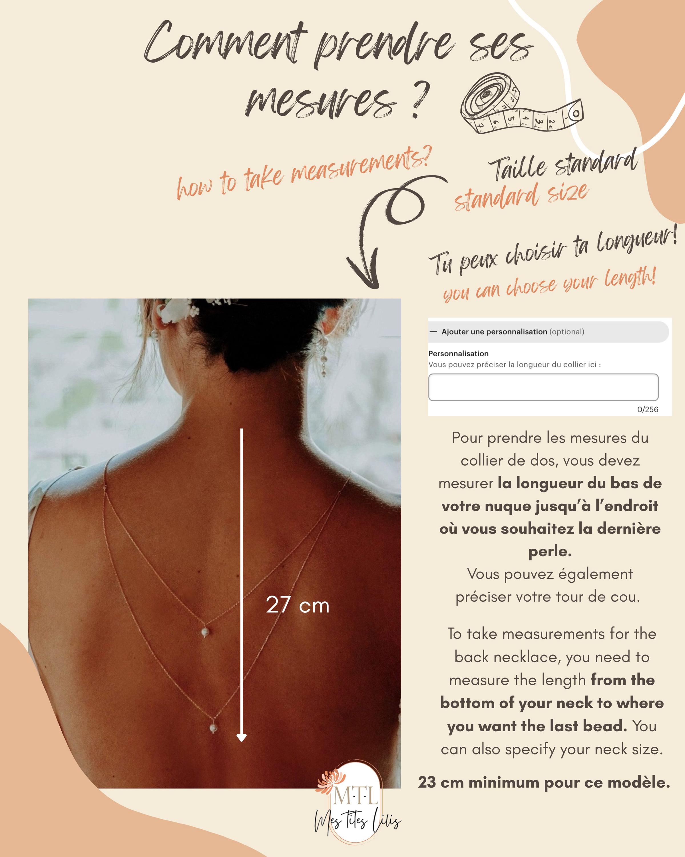 Collier de perles Blanches Réf:300 | Les larmes de vénus