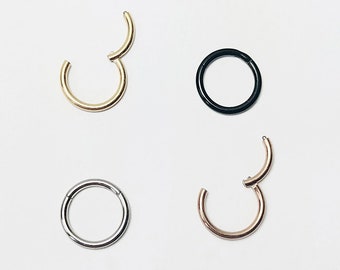 Septum Retainer 1,2-3,0 Mm - Unsichtbares Nasenpiercing Aus Chirurgenstahl