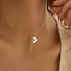 Minimalist Leaf Tag Bar Necklace, Personalized Initial Tag Necklace, Custom Engrave Letter Necklace, Birthday Gift for Her, Mothers Day Gift