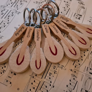 Llavero personalizado martillo de piano - piano -