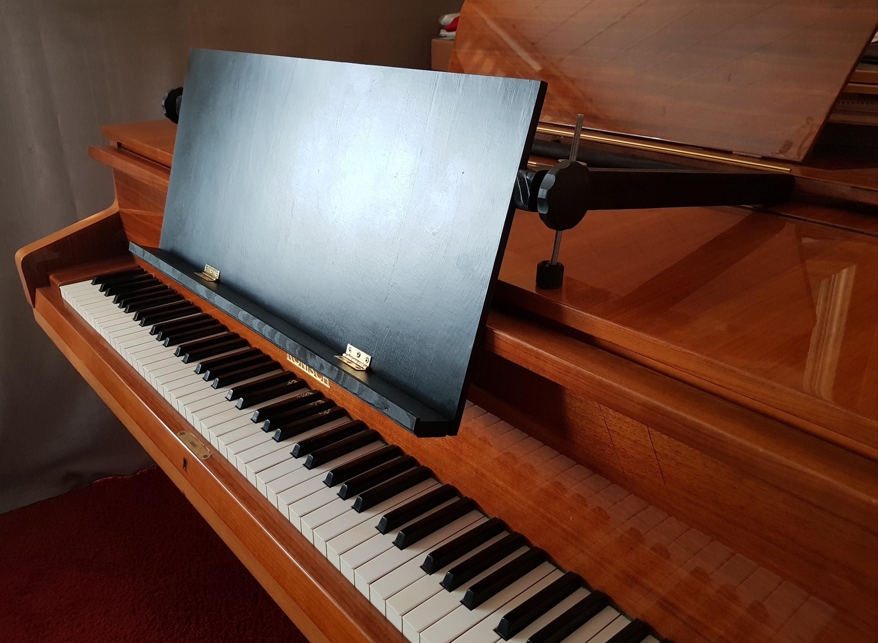 Leggio Per Tastiera Elettronica - Supporto Spartiti Pieghevole, Regolabile, Per Pianoforte E Tastiere - Foto 10