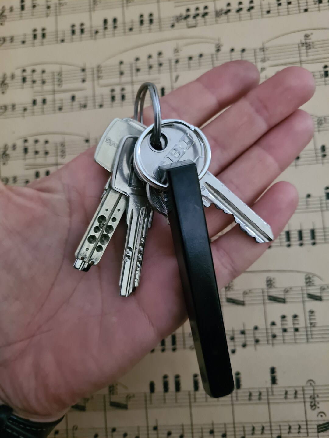 Single Key Keyboard Keychain Musical Keychain Piano Key Piano Key Keychain Original Ebony - Etsy UK