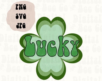 St Patricks Day PNG, St Patricks Day Sublimation Design, St Pattys Day PNG, St Patricks Day SVG, Retro png, St Patricks Cut File, boho svg