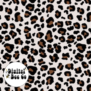 Cheetah Seamless Pattern, White Cheetah Seamless file, Cheetah digital paper, cheetah png fabric file