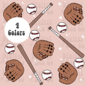 Seamless Baseball Muster PNG Digital Sublimate Download, Baseball Seamless Datei, Baseball digitales Papier, Baseball Scrapbook Papier