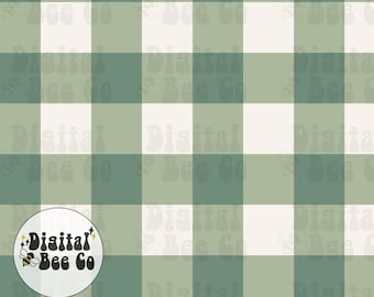 Green gingham seamless pattern, green gingham digital paper, st patricks day seamless file, checkered seamless pattern, repeating pattern