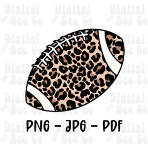 Football PNG, Cheetah Football PNG, Football Sublimation Design, Cheetah Football Sublimation Design, Leopard Football Design, PNG, football