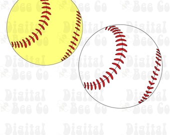 Baseball Clip Art PNG, Softball Clip Art PNG, Baseball digital design, softball digital design, softball clipart, baseball clipart, png