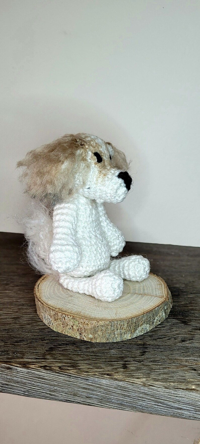 Custom Crochet Pet Portrait, Dog Memorial, Custom Crochet Dog, Crochet