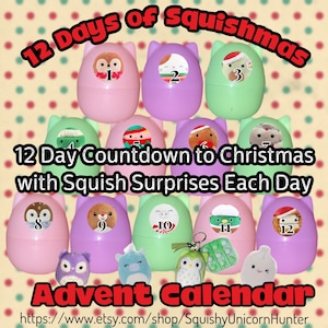 Day 18 of the squishmallow advent calendar I made! 🎄✨ my son got
