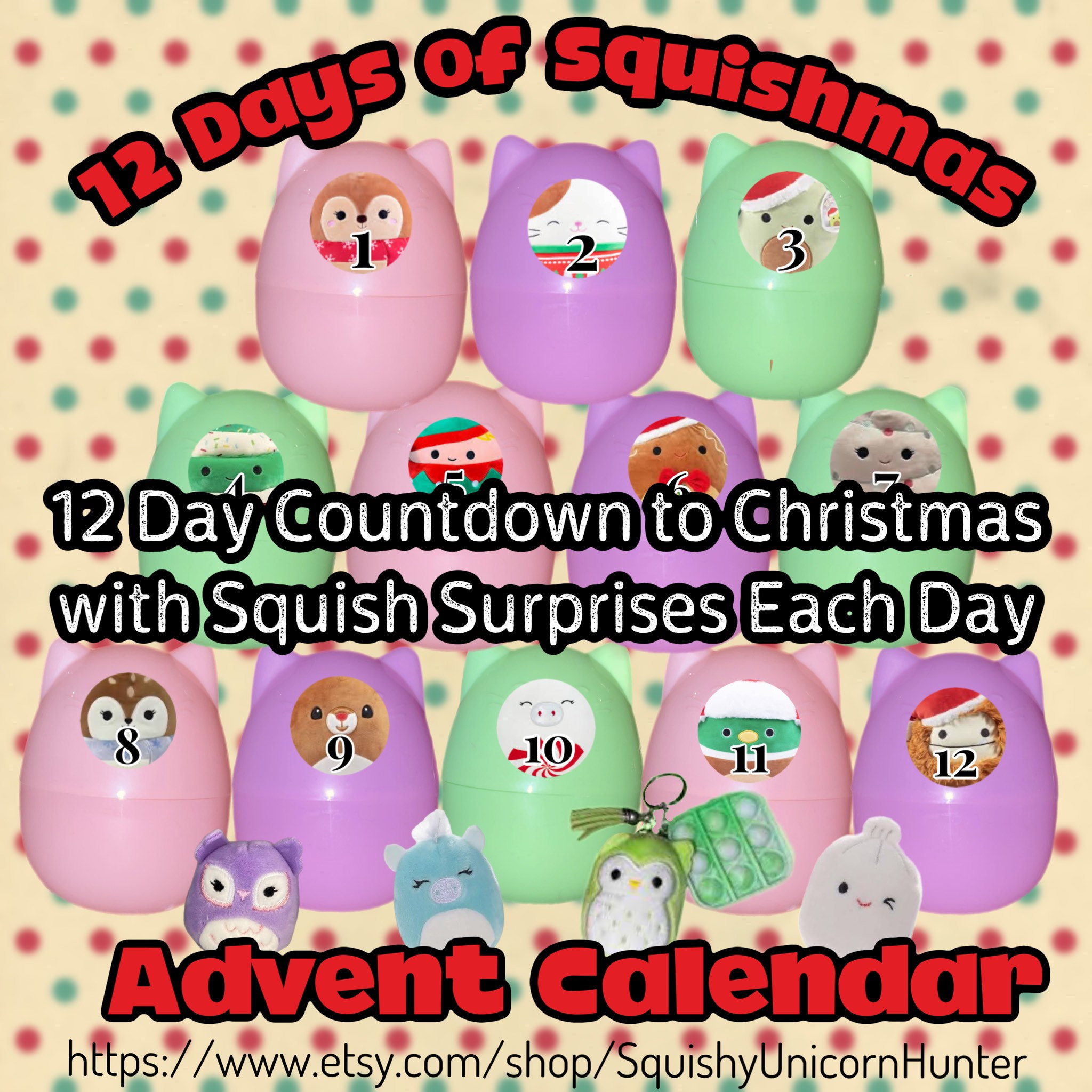 Squishmallow Advent Calendar 