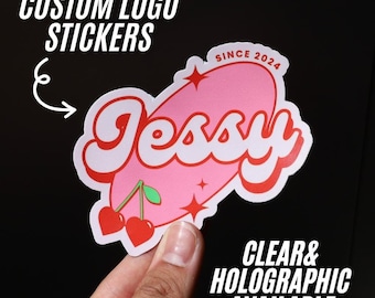 Custom Vinyl Stickers - Your Logo, Photo, Graphic, Selfie, Packaging Die-cut or Circle Matte or Glossy Personalised Labels Vinyl Decal