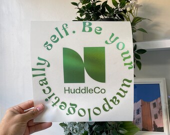 Custom Business Logo Vinyl Decal, Weatherproof Shop Sign