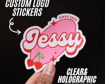 Custom Vinyl Stickers, Waterproof Decals for Your Logo or Image