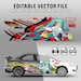 Itasha Racing Miku 2022 Design Fits All Car Models - Etsy