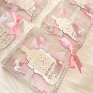 Unique Baby Shower Favors Girl, Baby Shower Gifts For Guests Magnet, Baby Shower Ideas, Welcoming Baby Favor