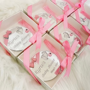 Baby Shower Magnet Favors Girl, Baby Shower Gift For Guest, Personalized Babyshower Gift