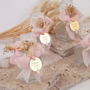 Holy Water Bottle Baptism Favors, Baptism Favor For Girl and Boy, Holy Communion Favor, Blessed Holy Water Bottle, Baptism Gift, Mi Bautizo