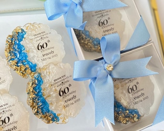 Personalized Birthday Magnet Favors, Anniversary Gift