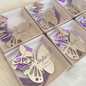 Butterfly Quinceanera Favors, Sweet 16 Party Favor, Quinceañera Gift, Baby Shower Favor, Mis Quince 15 Favor, Birthday Favors