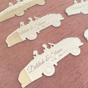 Wedding Party Favors For Guest, Wedding Magnet Favors, Bride Groom Car Magnet, Favors Bulk