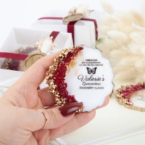 Quinceanera Butterfly Magnet Favors, Sweet 16 Gift