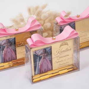 Quinceanera Photo Frame Favor, Quinceanera Favors, Sweet 16 Party Favors, Mis Quince 15 Anos