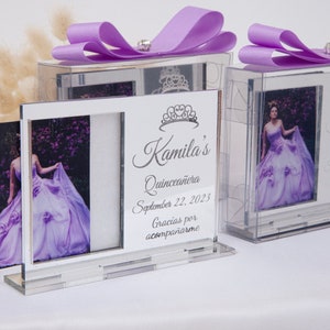 Quinceanera Photo Frame Favor, Quinceanera Favors, Sweet 16 Party Favors, Mis Quince Favors, Sweet 16 Photo Frame