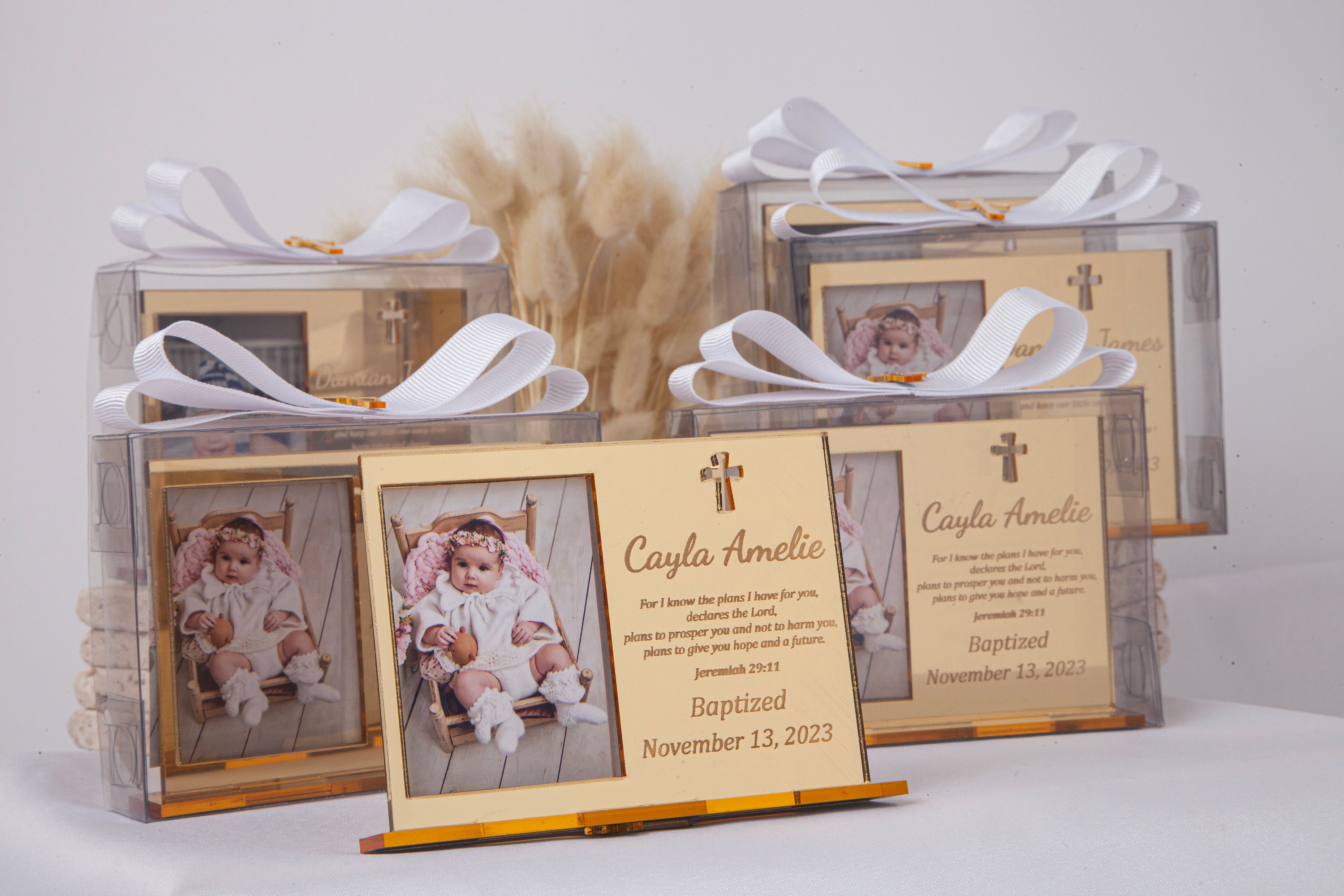 Personalized Baptism Favor, First Communion Favors, Christening Favors, Baptism Favor Girl and Boy, Baptism Photo Frame Stand, Mi Bautizo