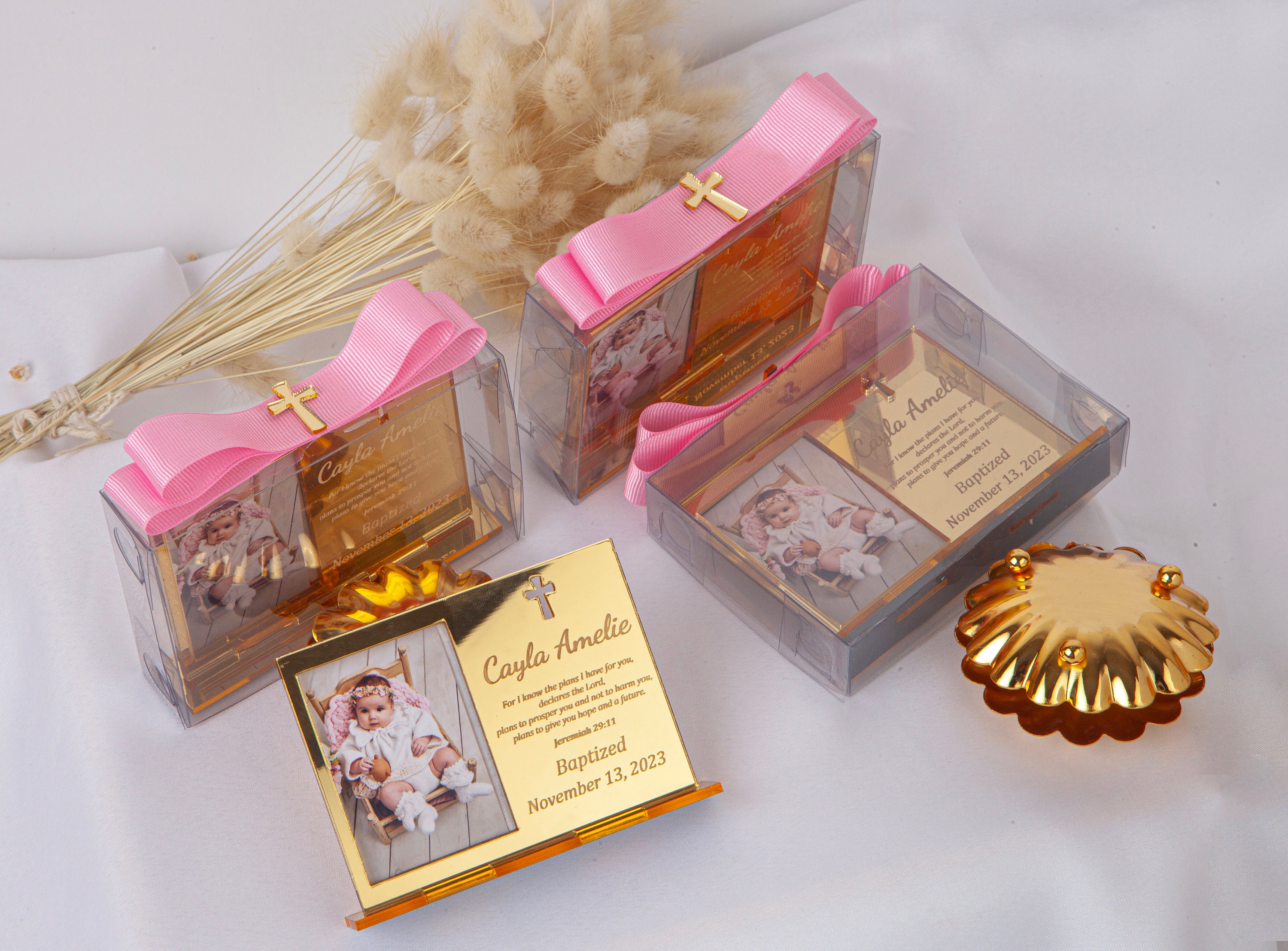 Personalized Baptism Favor, First Communion Favors, Christening Favors, Baptism Favor Girl and Boy, Baptism Photo Frame Stand, Mi Bautizo