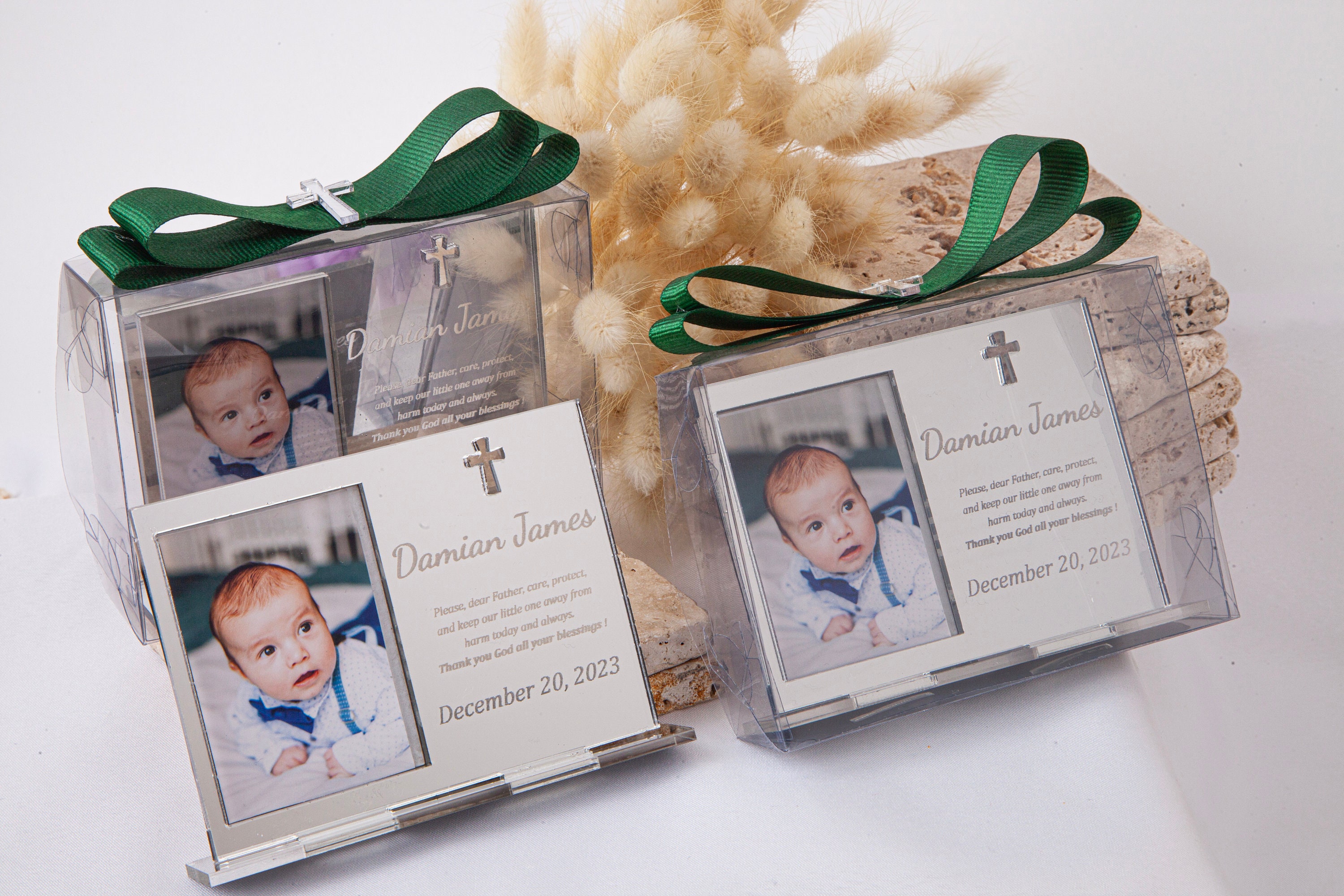 Personalized Baptism Favor, First Communion Favors, Christening Favors, Baptism Favor Girl and Boy, Baptism Photo Frame Stand, Mi Bautizo