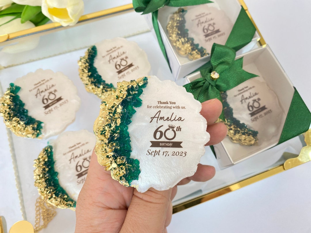60th Birthday Party Favors, 30th, 50th, 80th, 90th, 100th Birthday