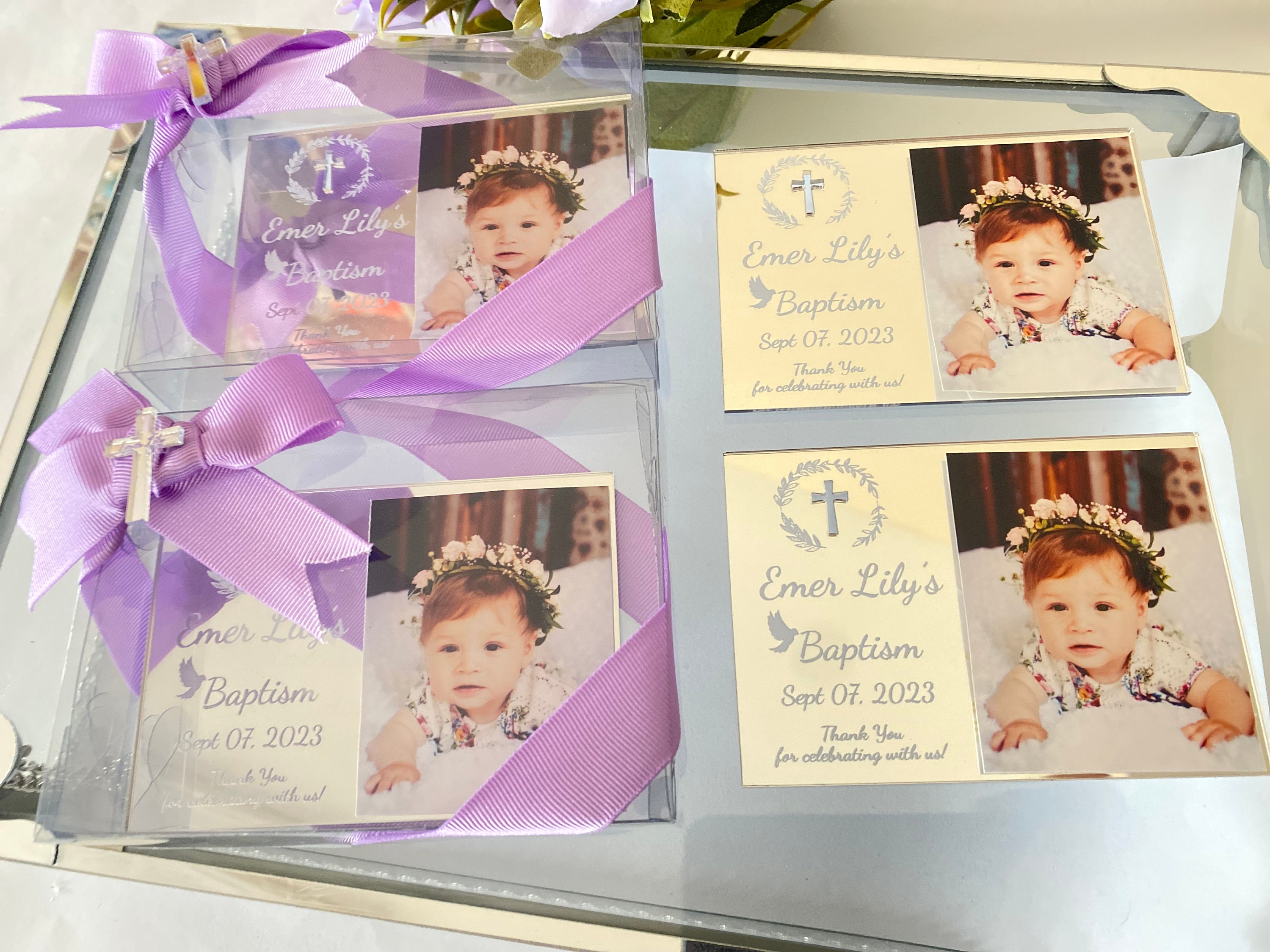 Silver Baptism Photo Magnet Favors, Baptism Favors Boy, Christening Favors, Mi Bautizo,Baptism Photo Frame