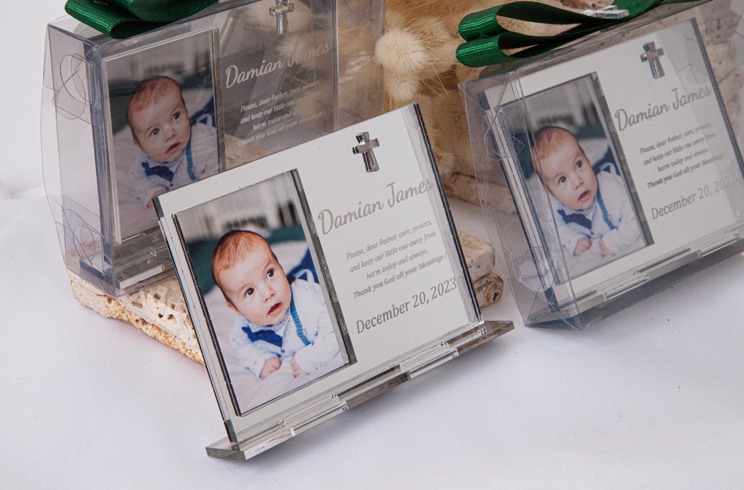 Personalized Baptism Favor, First Communion Favors, Christening Favors, Baptism Favor Girl and Boy, Baptism Photo Frame Stand, Mi Bautizo