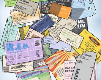 Custom Print: Your Favourite Live Music Events