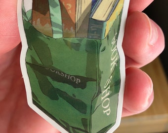 Book Shopping Sticker