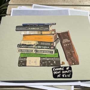 Custom Print: Your Favourite Books image 6