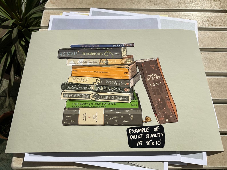 Custom Print: Your Favourite Books image 6