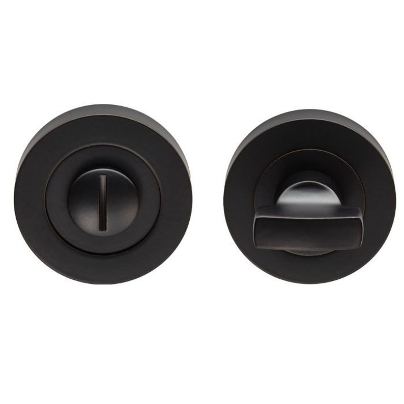 Lock Turn Left Turn and Release Bathroom Lock in Variety of Finishes. Solid Brass ...