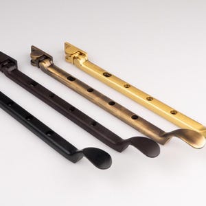 Victorian casement window stays, solid brass high end item with flawless finishes perfect for your wooden windows