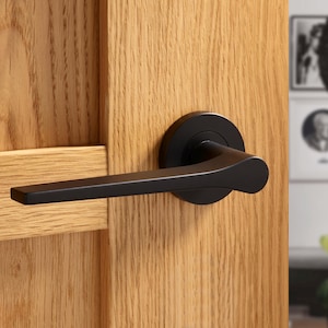 Minimalist Zinc Door Handle, clean lines, subtle curves, and balanced proportions, making it a versatile, minimalist option in our range.