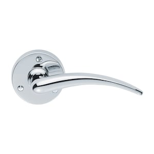 Elegant Victorian Wing Lever On round Rose