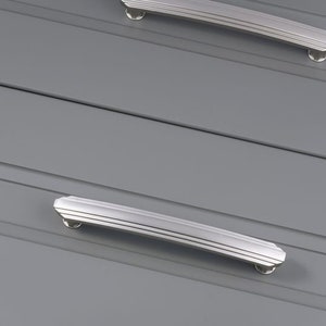 Art Deco Cupboard / cabinet pull Handle,160mm breathtaking in their sophistication and simply ooze elegance, charm and style.
