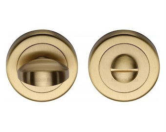 Brass Privacy Lock , thumb turn with emergency release