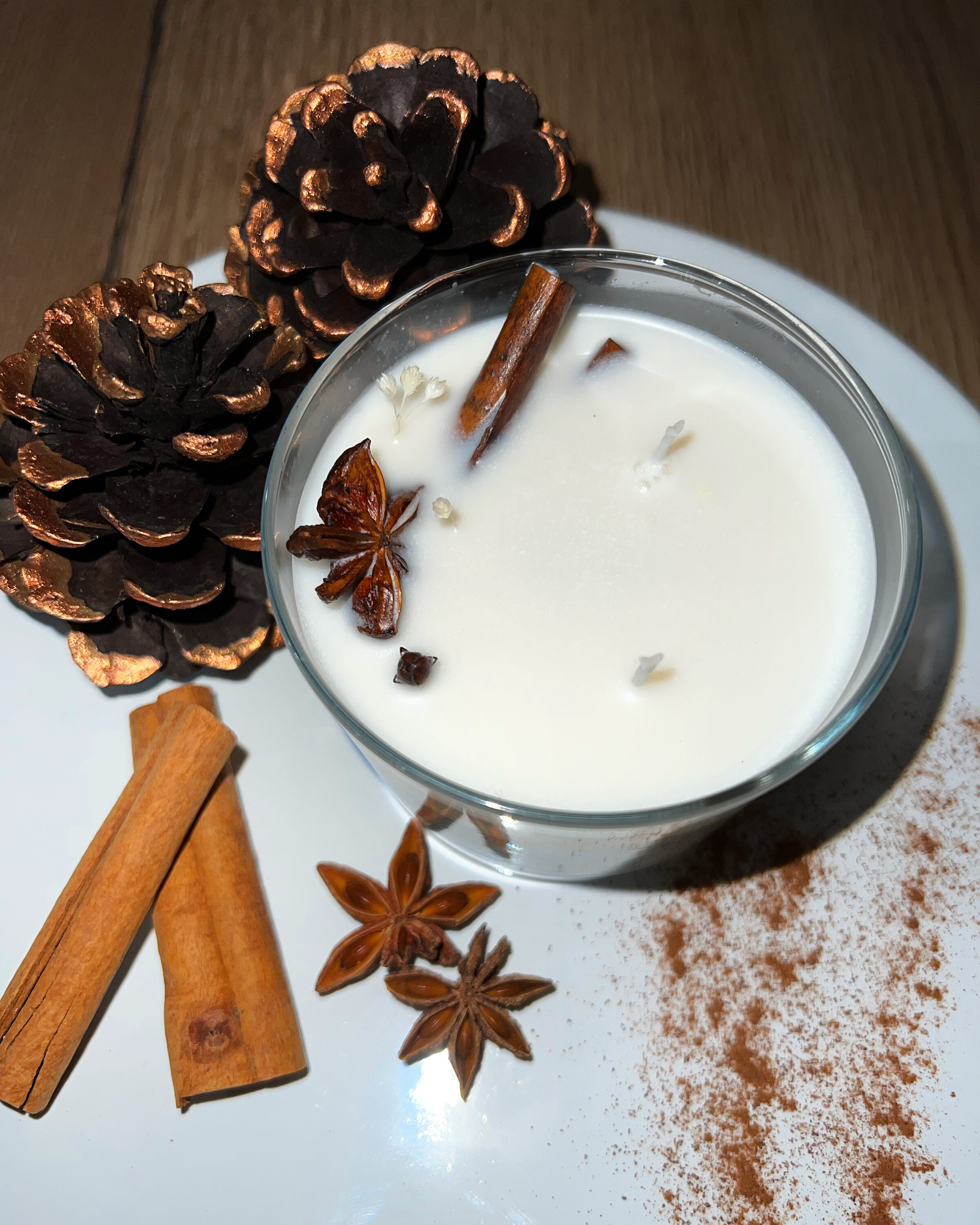 Bougie Pomme-Canelle