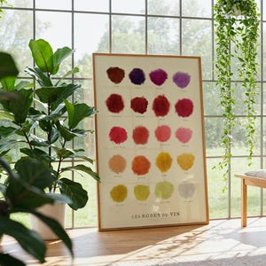 Les Robes du Vin | Idée déco pour amateur de vin